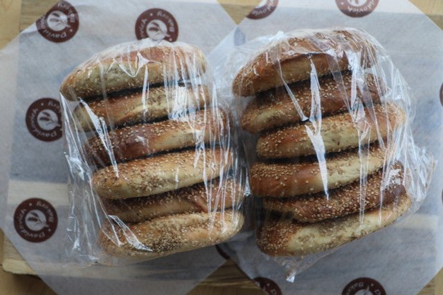 FLAGELS: Dozen Flat Bagels (Choose Your Flavor) FLAGELS: Dozen Flat Bagels (Choose Your Flavor) - #shop_#BagelsDavidovich Bakery