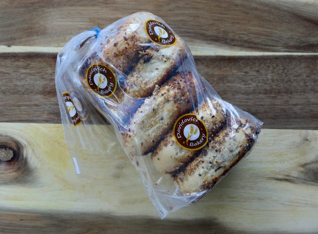 Garlic Bagel 5 Pack - #shop_#BagelsDavidovich Bakery