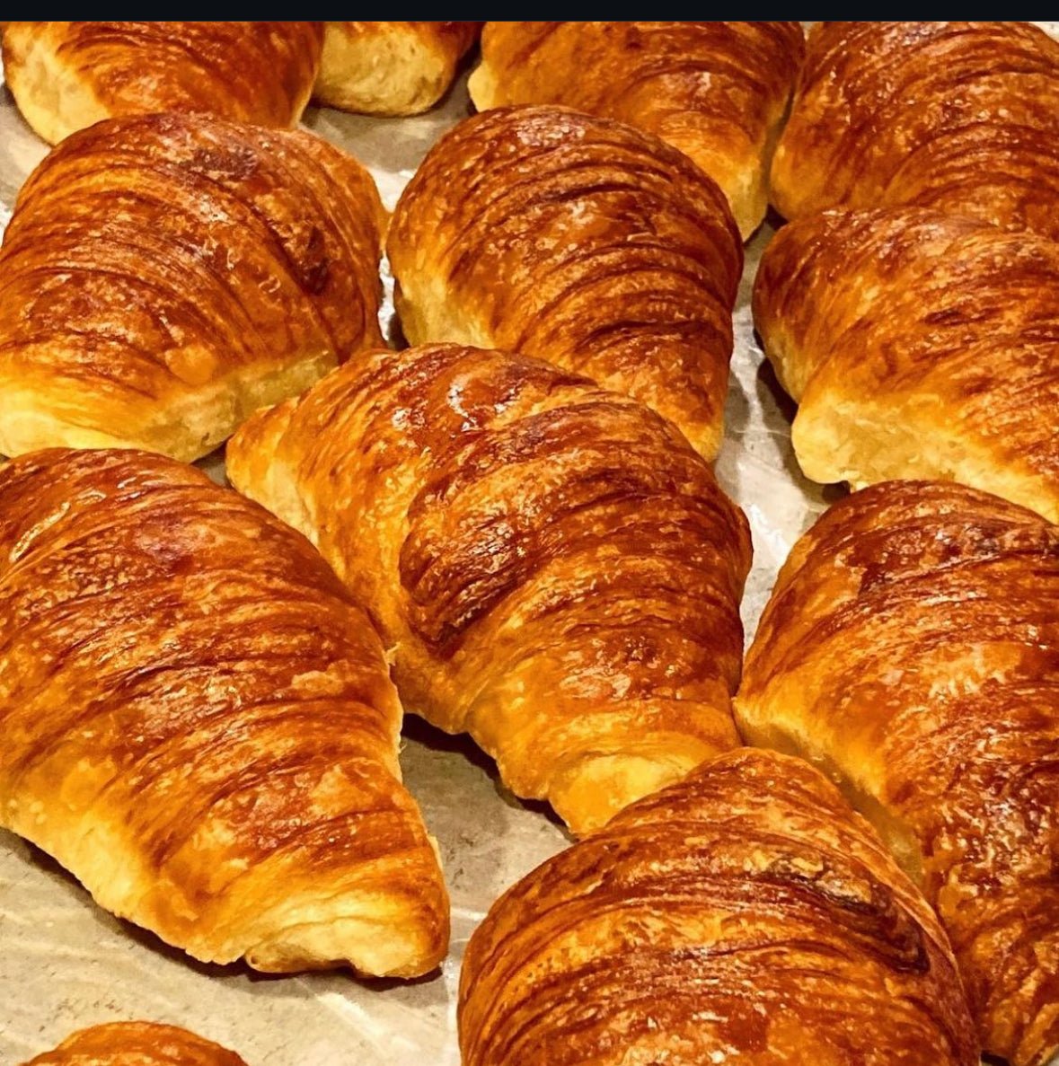 Large French Croissant 6 Pieces - shop_savory pastriesDavidovich Bakery
