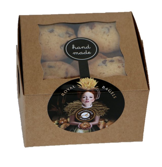 Mini Chocolate Chip Cookies Small Box 8oz - #shop_#cookiesDavidovich Bakery