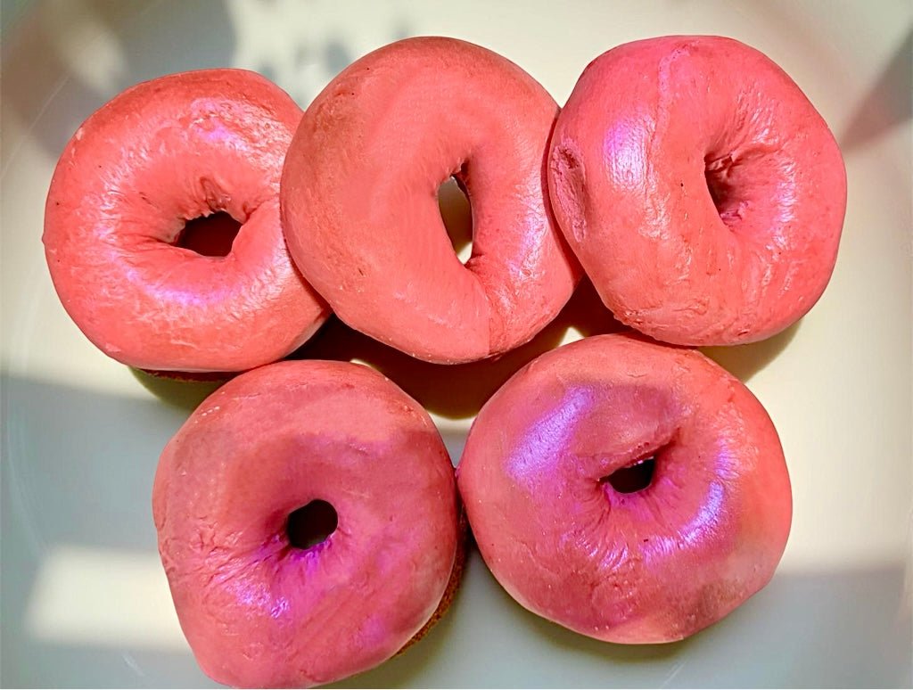 Pink Bagels 5 Pack - shop_BagelsDavidovich Bakery
