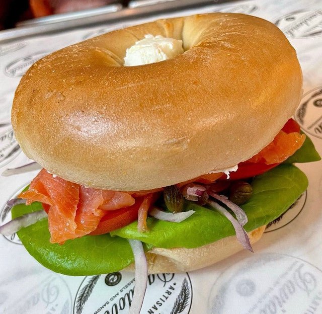 Plain Bagel 5 Pack - #shop_#BagelsDavidovich Bakery