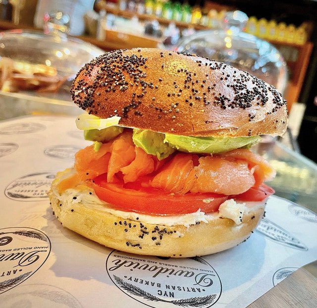 Poppy Bagels 5 Pack - #shop_#BagelsDavidovich Bakery