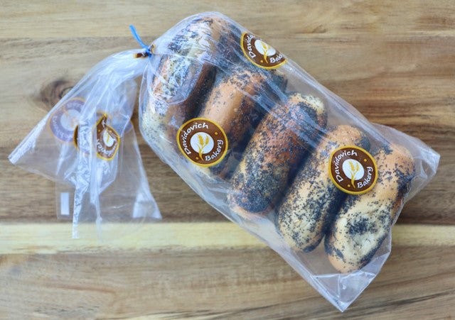 Poppy Bagels 5 Pack - #shop_#BagelsDavidovich Bakery