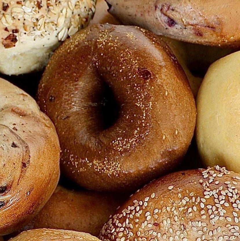 Pumpernickel Bagel 5 Pack - shop_BagelsDavidovich Bakery