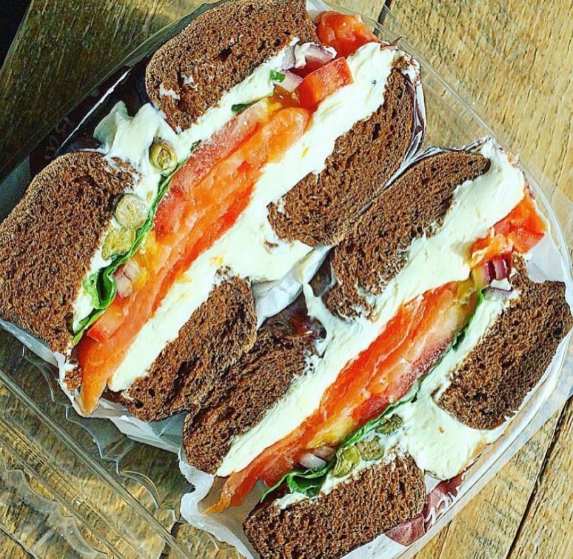 Pumpernickel Bagel 5 Pack - shop_BagelsDavidovich Bakery