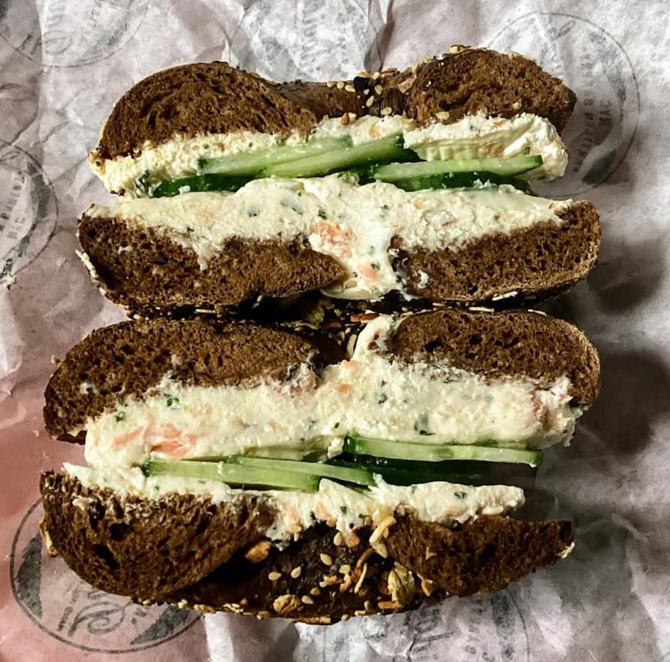 Pumpernickel Bagel 5 Pack - shop_BagelsDavidovich Bakery