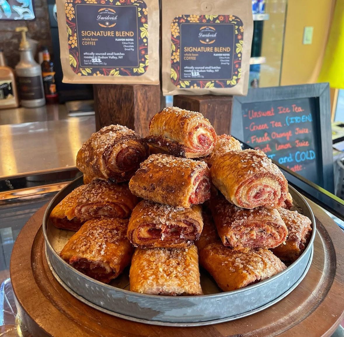 Raspberry Rugelach 6 Pieces - shop_PastriesDavidovich Bakery