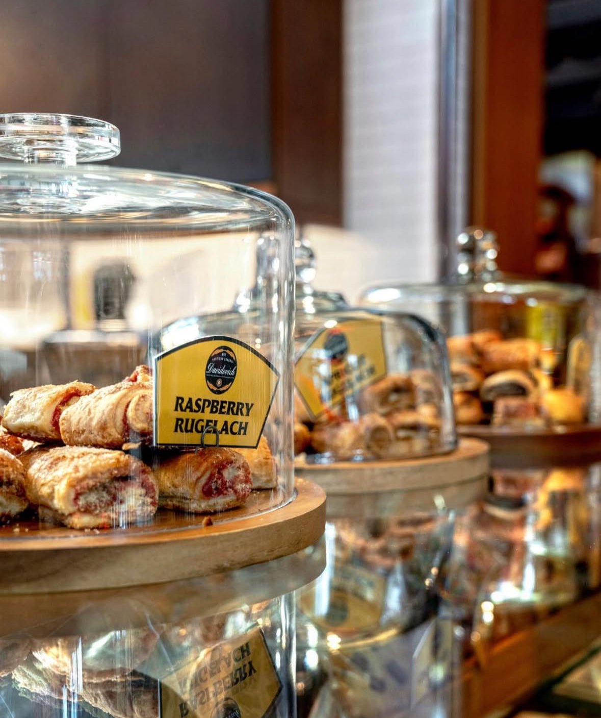 Raspberry Rugelach 6 Pieces - shop_PastriesDavidovich Bakery