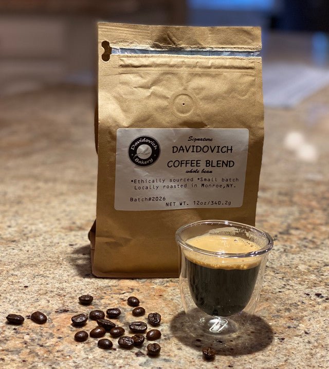 Signature Blend Whole Bean 12oz - #shop_#CoffeeDavidovich Bakery