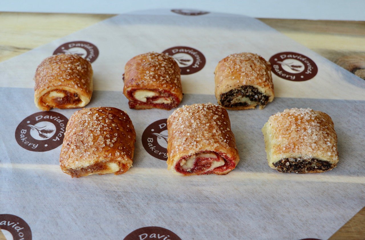 Small Rugelach Assorted Rugelach 6 Pieces - Davidovich Bakery