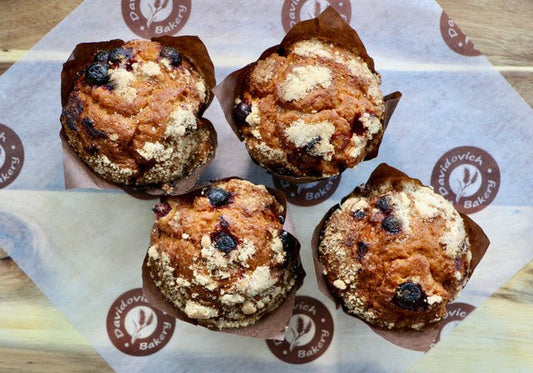 Cranberry Orange Muffins 4 Pack - #shop_#MuffinsDavidovich Bakery