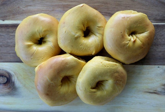 Egg Bagel 5 Pack - #shop_#BagelsDavidovich Bakery