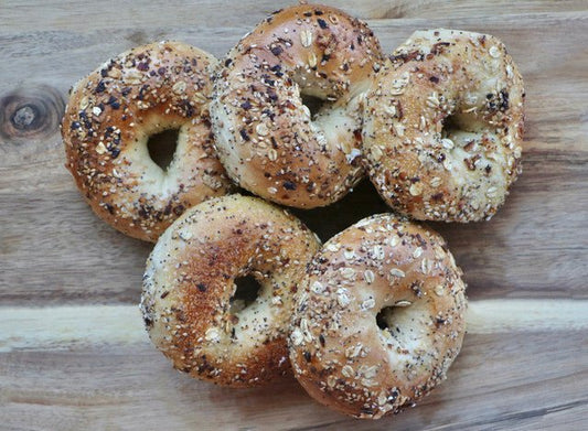 Everything Bagels 5 Pack - #shop_#BagelsDavidovich Bakery