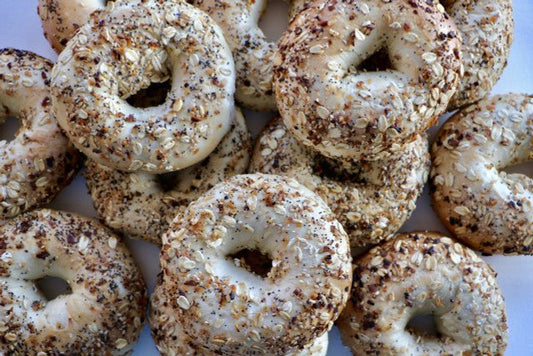 Everything Frozen Par Baked Bagels Case (Dozens) - #shop_#WholesaleDavidovich Bakery
