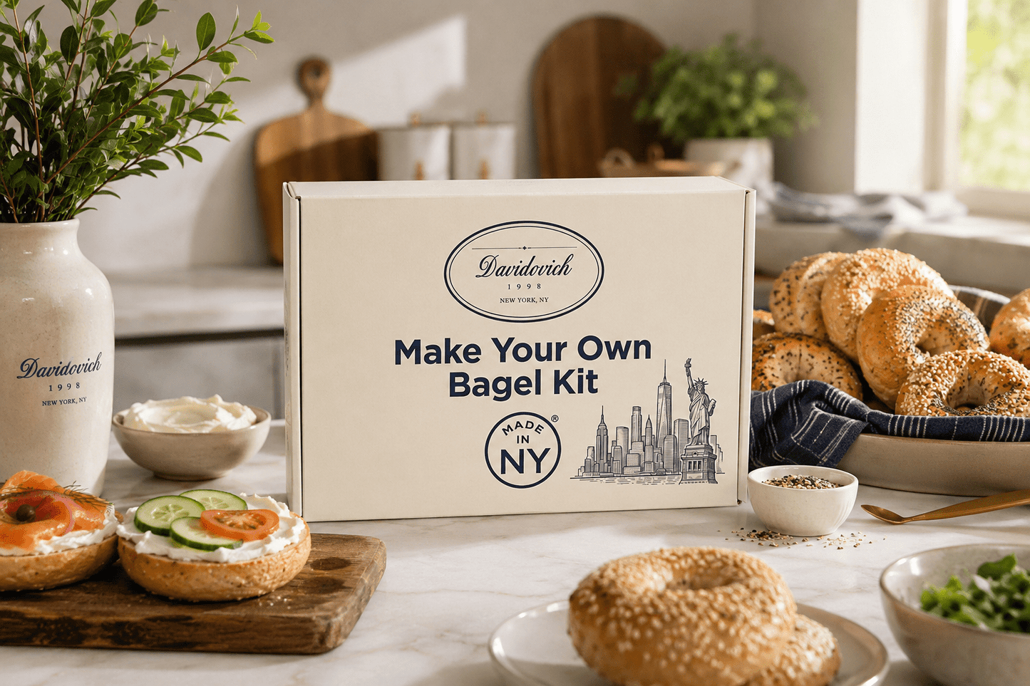 Make your OWN Davidovich Bagels + Book - shop_Gift BoxesDavidovich Bakery