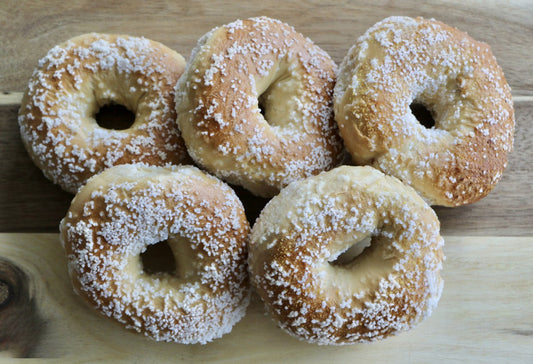 Salt Bagels 5 Pack - #shop_#BagelsDavidovich Bakery