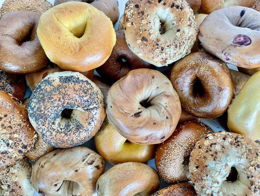 Sourdough Frozen Par Baked Bagels Case (5 Dozens) - #shop_#WholesaleDavidovich Bakery
